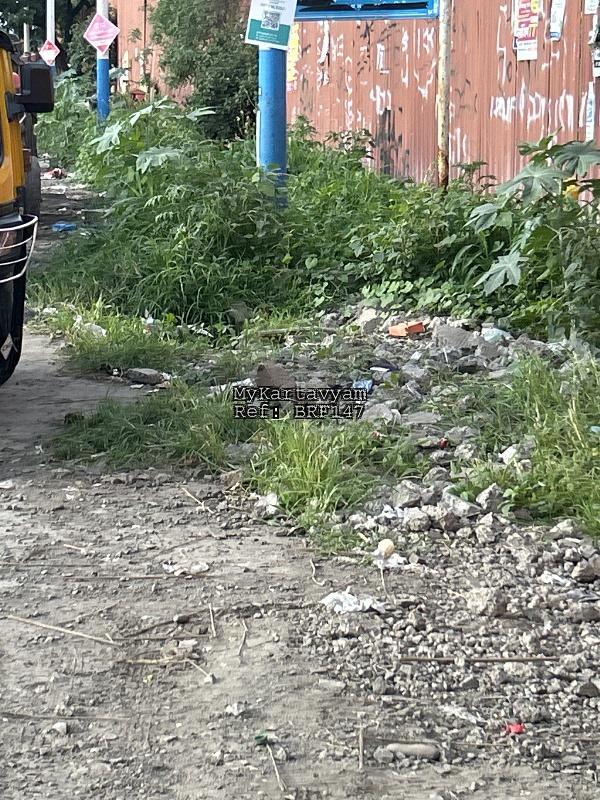 Broken footpath