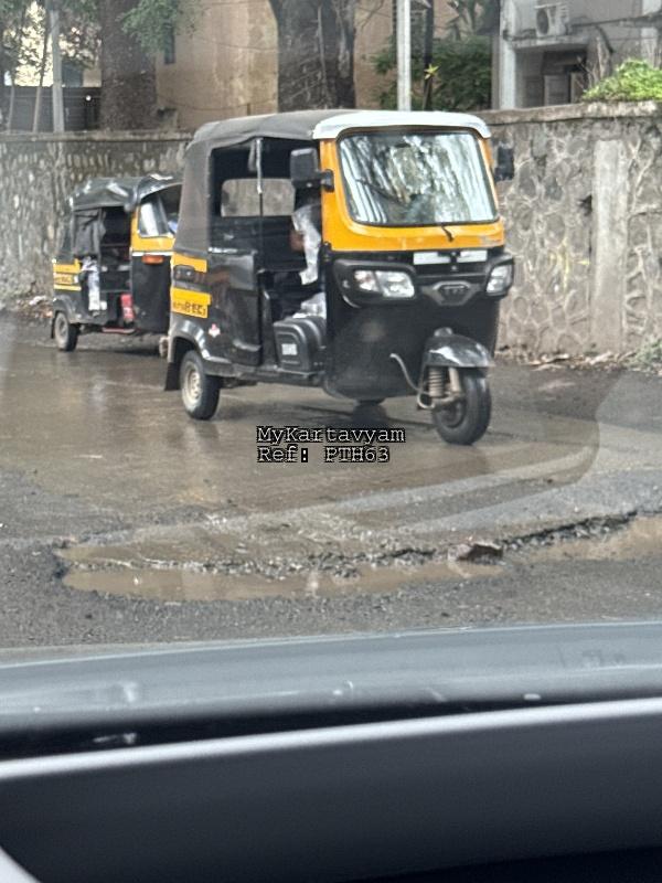 Many potholes